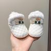 Winter Velvet Cotton Toddler Shoes, Unisex, 0-2 Years, Newborn-Friendly