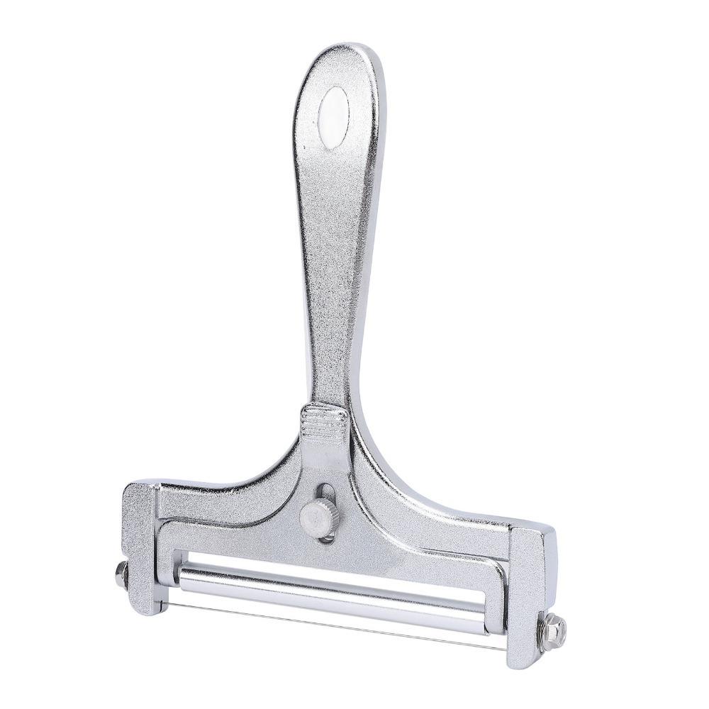 

Stainless Steel Cheese Slicer Adjustable Butter Shaver Slicing Tool Cheese Cutter Block Cutting