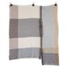 Babaghuri [Good Condition] 24AW J0544ESF60 M 2WAY Wool Scarf stole Grey/Beige MulticolorUsed