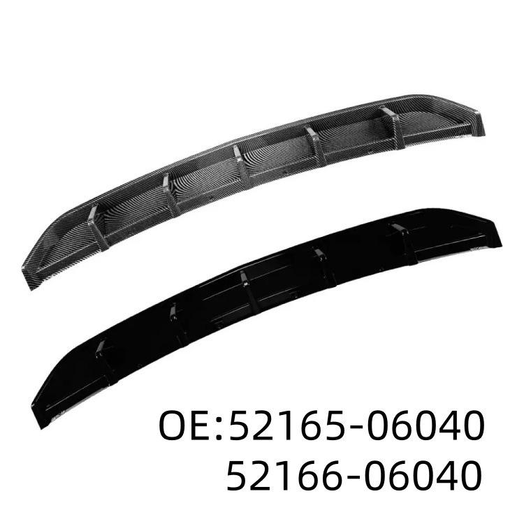 Rear Bumper Trim Strip for 2017 Toyota Camry, Part Numbers: 52165-06040, 52166-06040. 52166-06040 52165-06040
