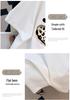 Plus Size Round Neck Loose Fit Mid-Length Short Sleeve T-Shirt for Women (200-350 Jin)