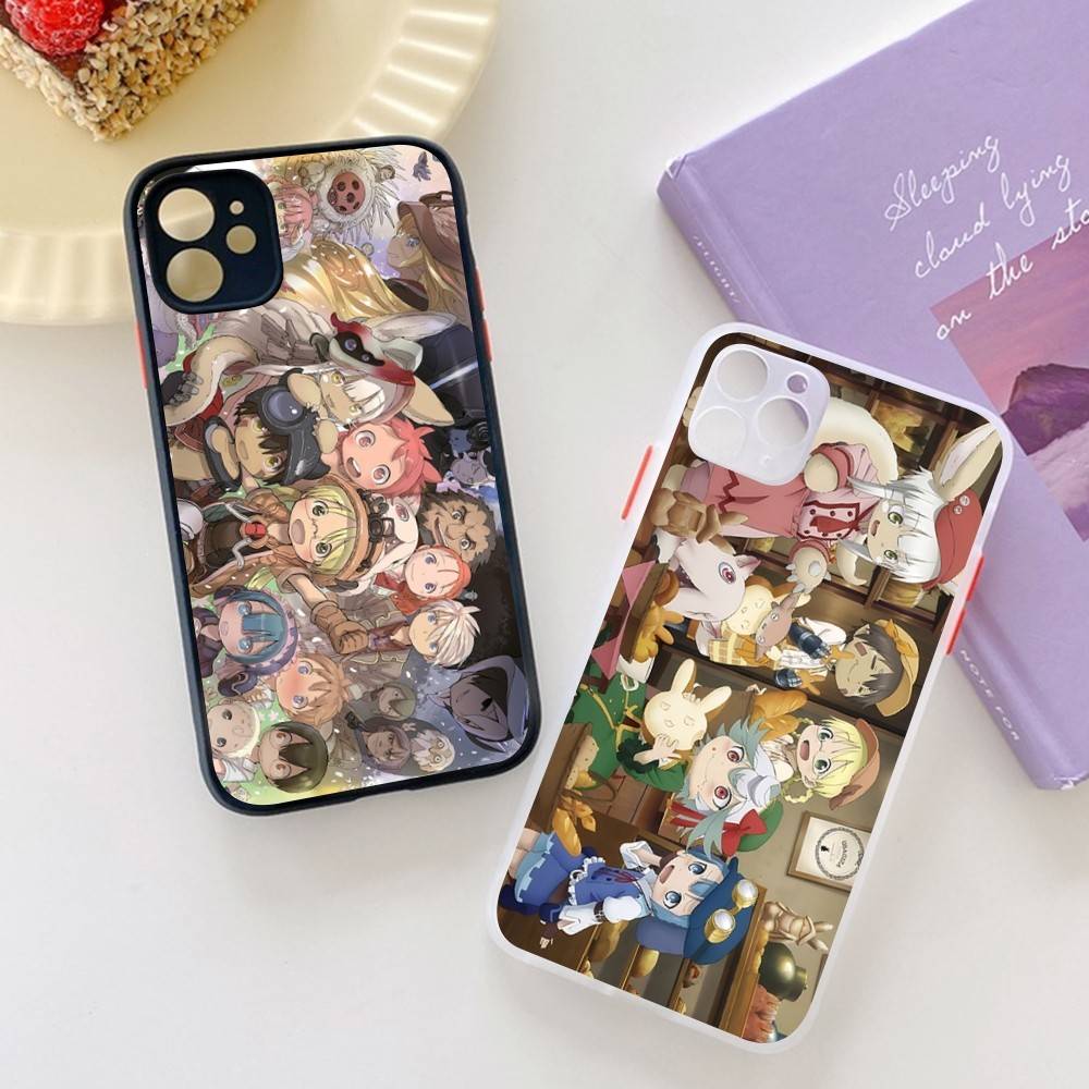 Made in Abyss Anime Phone Case for iPhone 14 11 12 13 Mini Pro Max 8 7 Plus X XR XS MAX Translucent Matte Cover