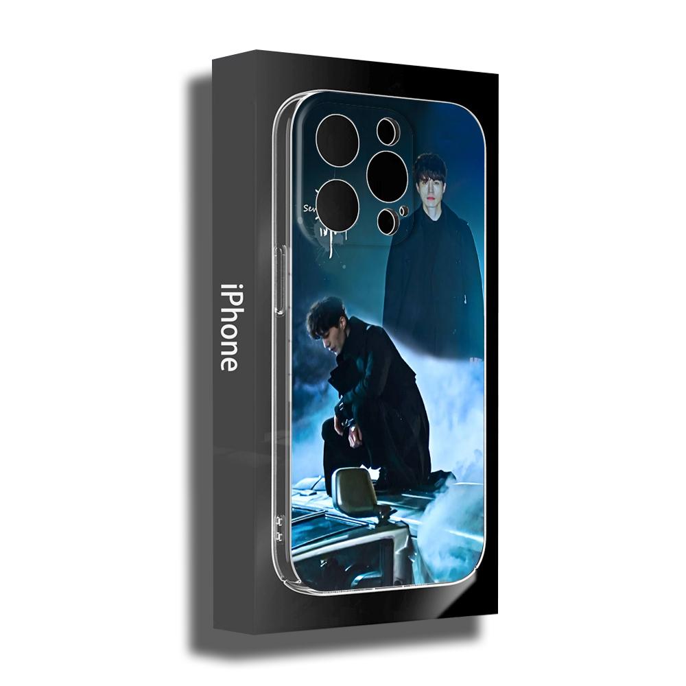 Guardian Lonely Great God Phone Case for Iphone 14 11 12 Pro 8 7 14 Plus X Pro MAX 13 MINI XR X XS SE 2020 Soft Phone Covers