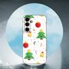 Candy Canes For Samsung Galaxy S25 S24 S23 Ultra S22 S21 Plus S20 Black Soft Silicone Protective Case