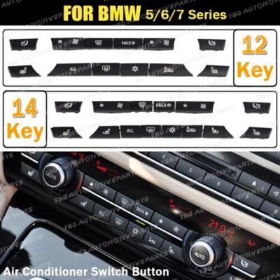 11/12/14pcs Dashboard Air AC CD Button Switch For BMW 7 Series F01 F02 2009-2014