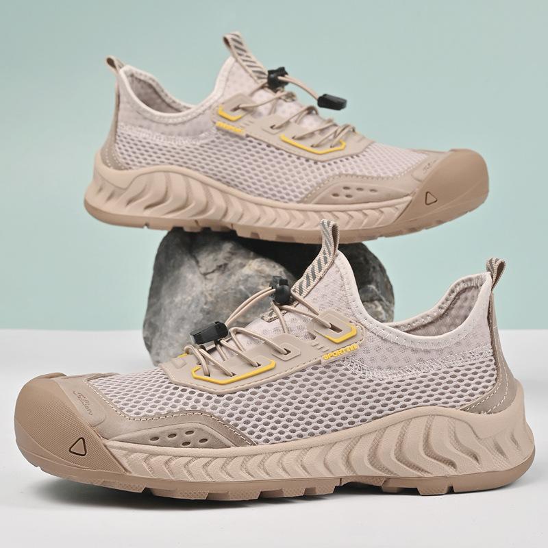 

Large size mesh shoes men s summer breathable casual men s shoes large mesh soft sole one pedal hole shoes men 38