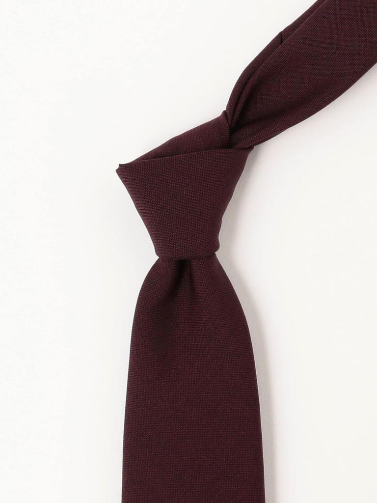 Beams Plus Solid Mohair Wool Wine 38440021107 Men's Tie, Free,