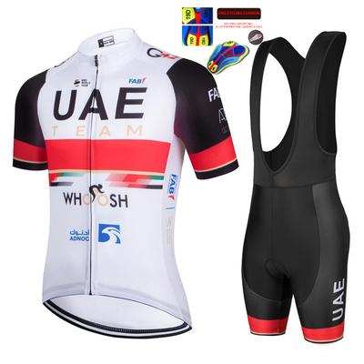 2025 UAE Team MTB Fahrrad Kurzarm Radtrikot Set Maillot Ciclismo Herren Sommer Atmungsaktiv Radbekleidung Schnelltrocknend