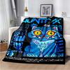 Kawaii Tiger Cartoon Anime Throws Blanket Kids Super Soft Cute Blankt for Travel Couch Picnic Bed Flannel Blanket Birthday Gift