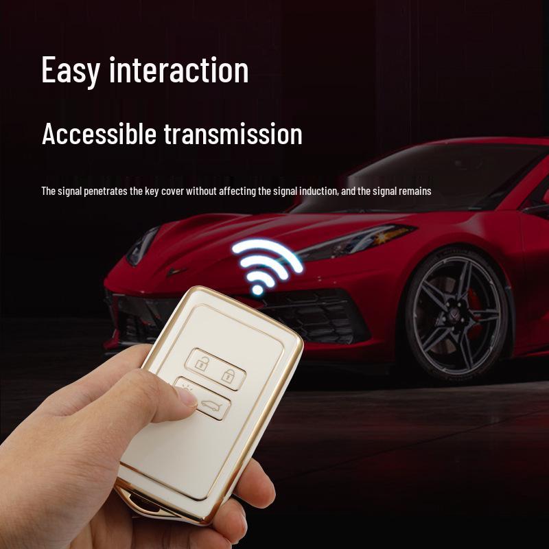 Renault Key Cover for Koleos, Kolebin, Kolejia, and Espace - Car Remote Protective Shell
