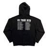 The Rolling Stones Unisex Adult US Tour Â´78 Full Zip Hoodie