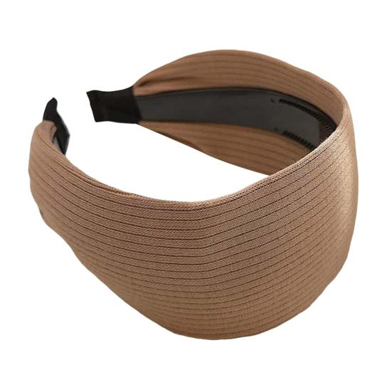 Women Retro Headband Elastic Design Wide Hair Hoop Adjustable Fit Lightweight Comfortable Hair Accessory