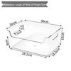 Miflame Transparent Refrigerator Storage Box