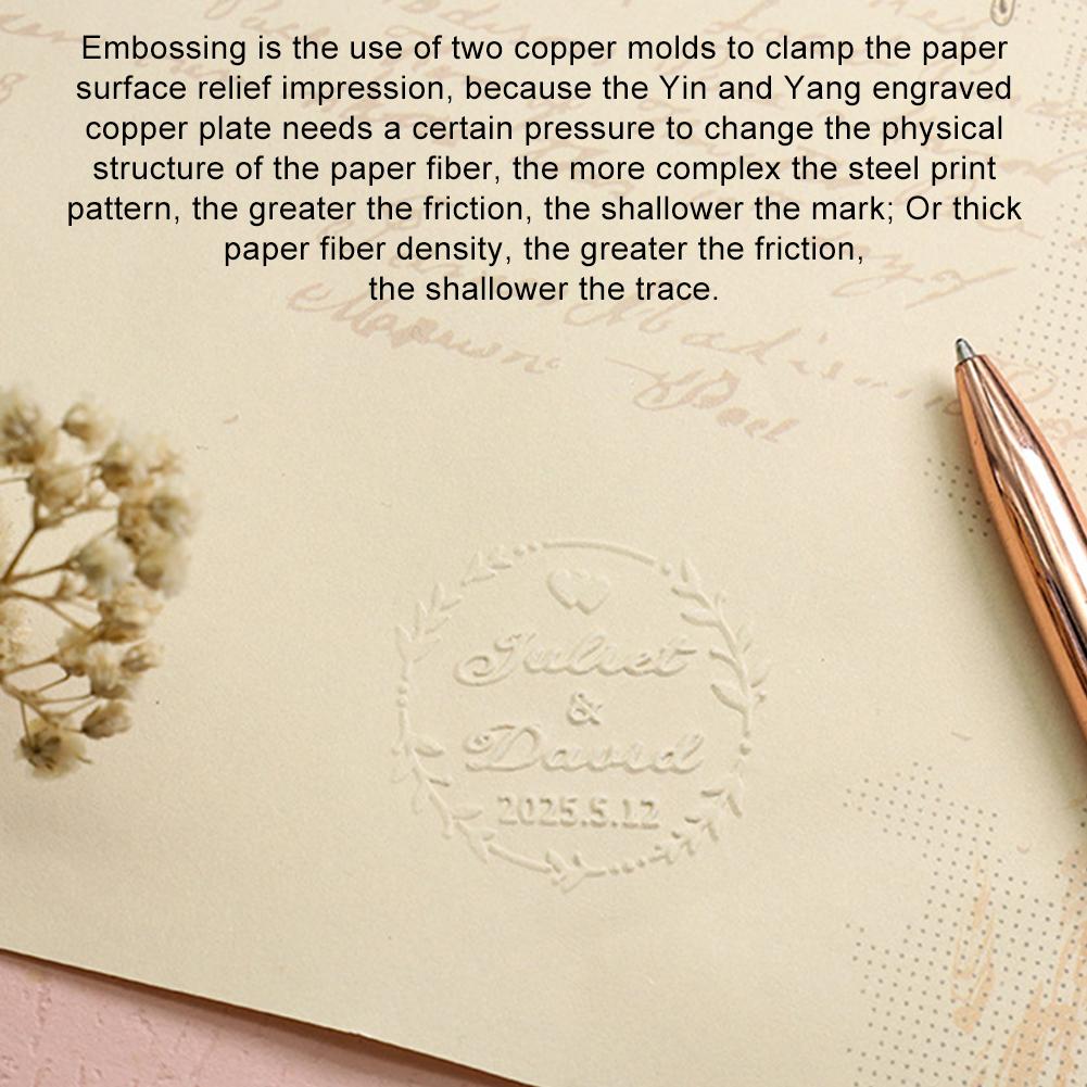 DIY Samolepka na ozubené kolo Ruční kleště Kovové výlisky Ražební kleště pro Party Hlavičkový papír LOGO Svatba Obálka Kůže