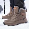 Plus Size Tactical Winter Boots: Warm, Velvet-Lined, Thick Snow Martin Boots for Men