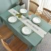 Elegant Modern Multi -Color Printed Rectangular Tablecloth For Table And Home Decoration Waterproof Coffee Tablecloth