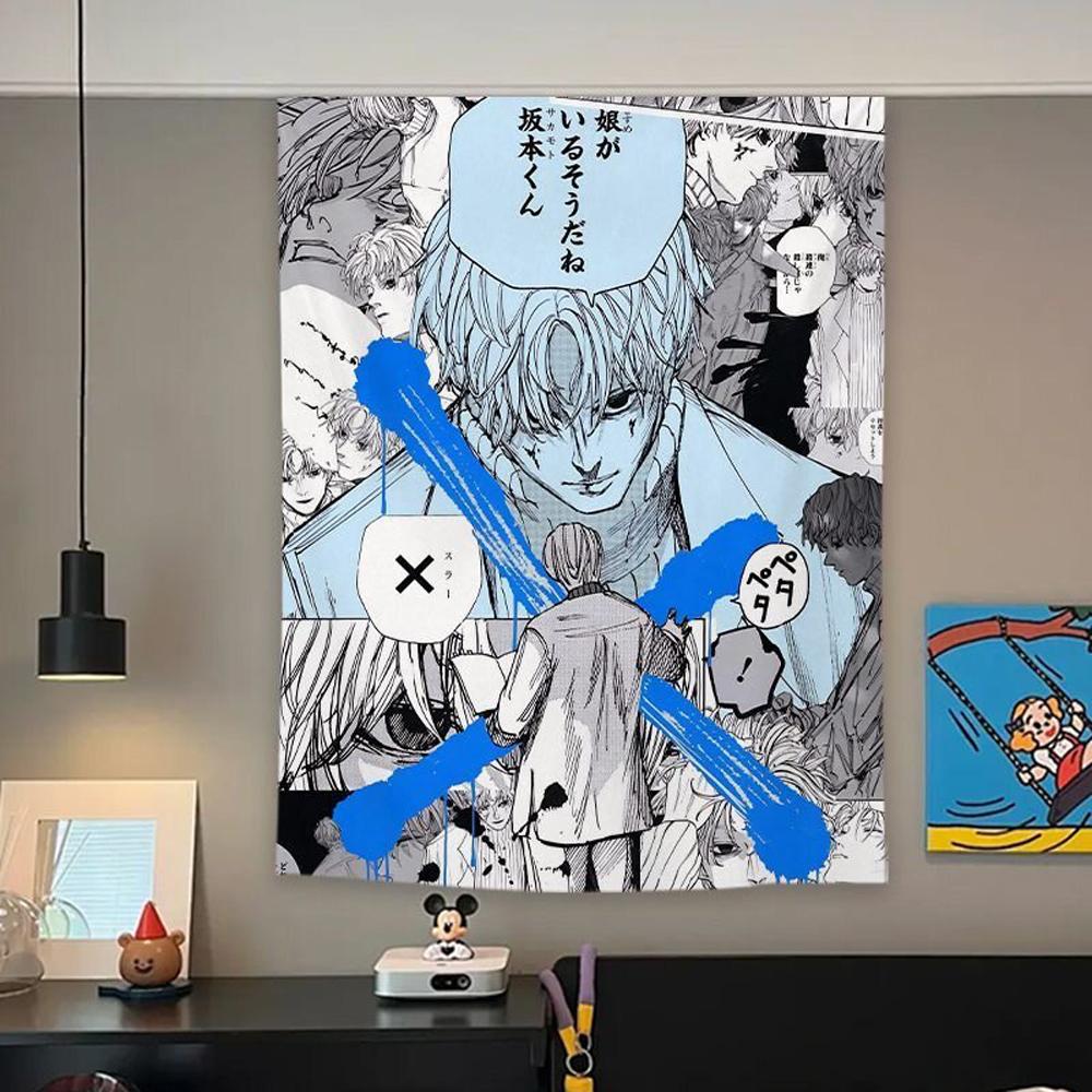 Sakamoto Days Anime Vertikales Wandbild Großer Buddha Wanddekoration für Schlafzimmer Dekoration Merchandise