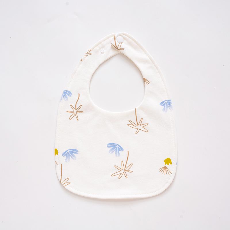 Thick Waterproof Baby Bib - Pure Cotton, Enlarged & Widened for Boys and Girls