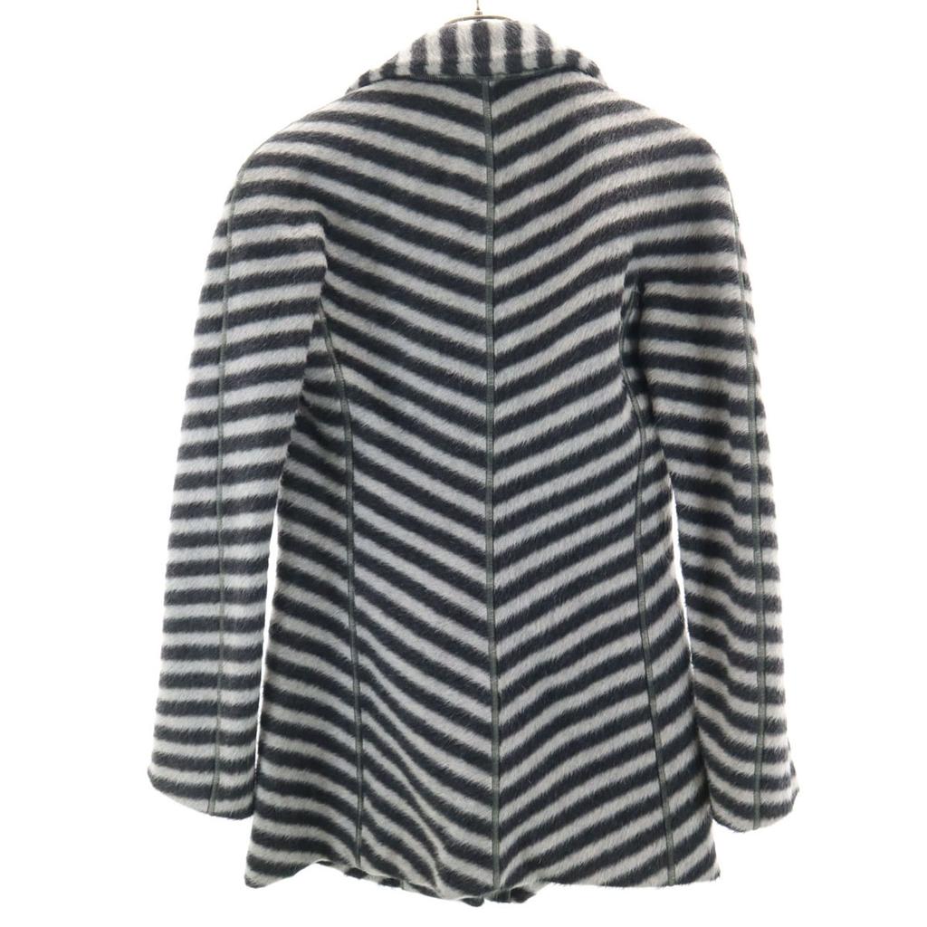 GIORGIO ARMANI Italian Alpaca Blend Overall handle Jacket 36 Gray Women Used