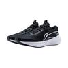 Li Ning Wu Yue V2 Fashion Comfortable Versatile Shock Absorbing Non-Slip Low-Top Running Shoes Men sneaker Black ARST053-3-1