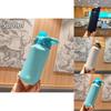 Insulated Travel Mug With Locking Flip Lid For Outdoor Sports And Office Use