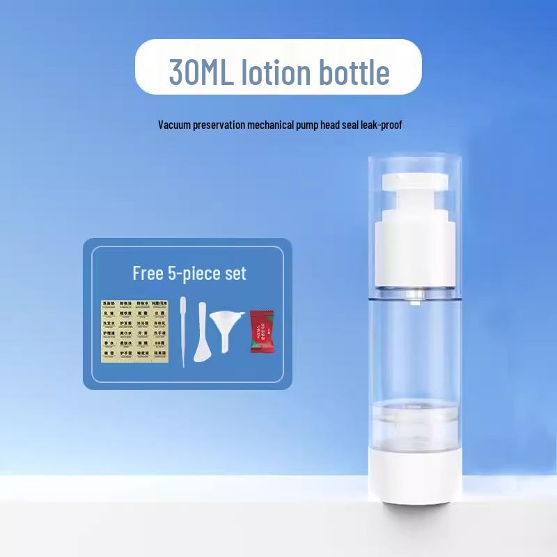 

Дорожные косметические флаконы нажимного типа для средств по уходу за кожей, лосьона, эмульсии и спрея