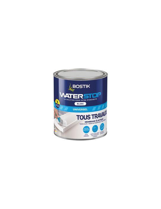 Revêtement D'étanchéité - BOSTIK - Waterstop Blanc - 1kg - Intérieur - Protection Contre L'eau