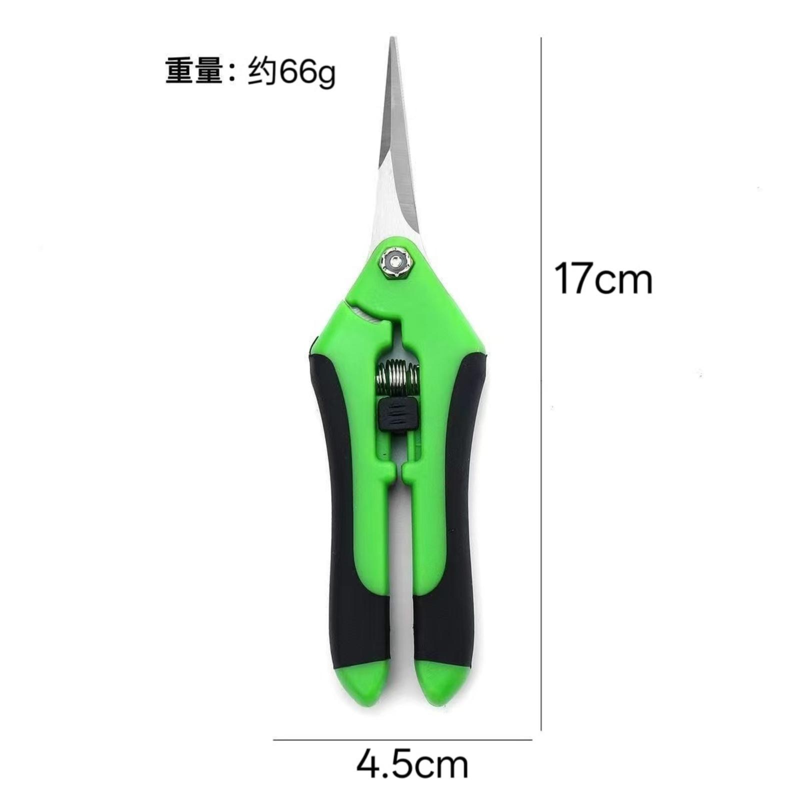 Fruit-picking Shears, Grape Shears, Straight- Pruning Shears, Gardening Shears, Spring- Pruning Shears One Size зелёный