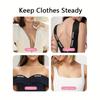Double-sided Body Tape Self-Adhesive Bra Clothes Dress Shirt Secret Sticker Clear Lingerie Pads Anti-naked Invisible Chest Patch