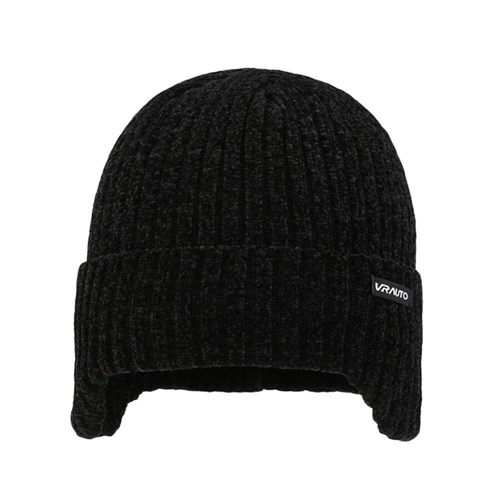 Soft Knitted Hat Windproof Earmuffs Cap Winter Beanies Hat  Outdoor