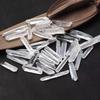 White Crystal Pillar Ornaments - Natural Raw Stone Strips for Home Decor Handicrafts