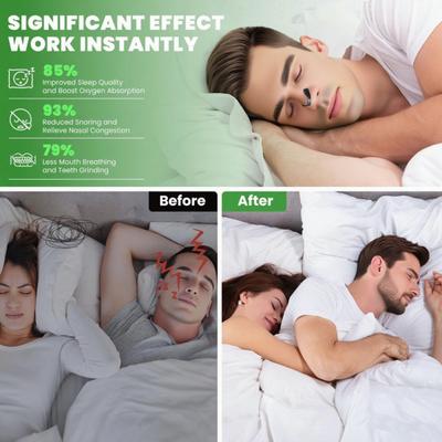 15/30 Pairs Intake Breathing Magnetic Nasal Strip Better Breathing Anti