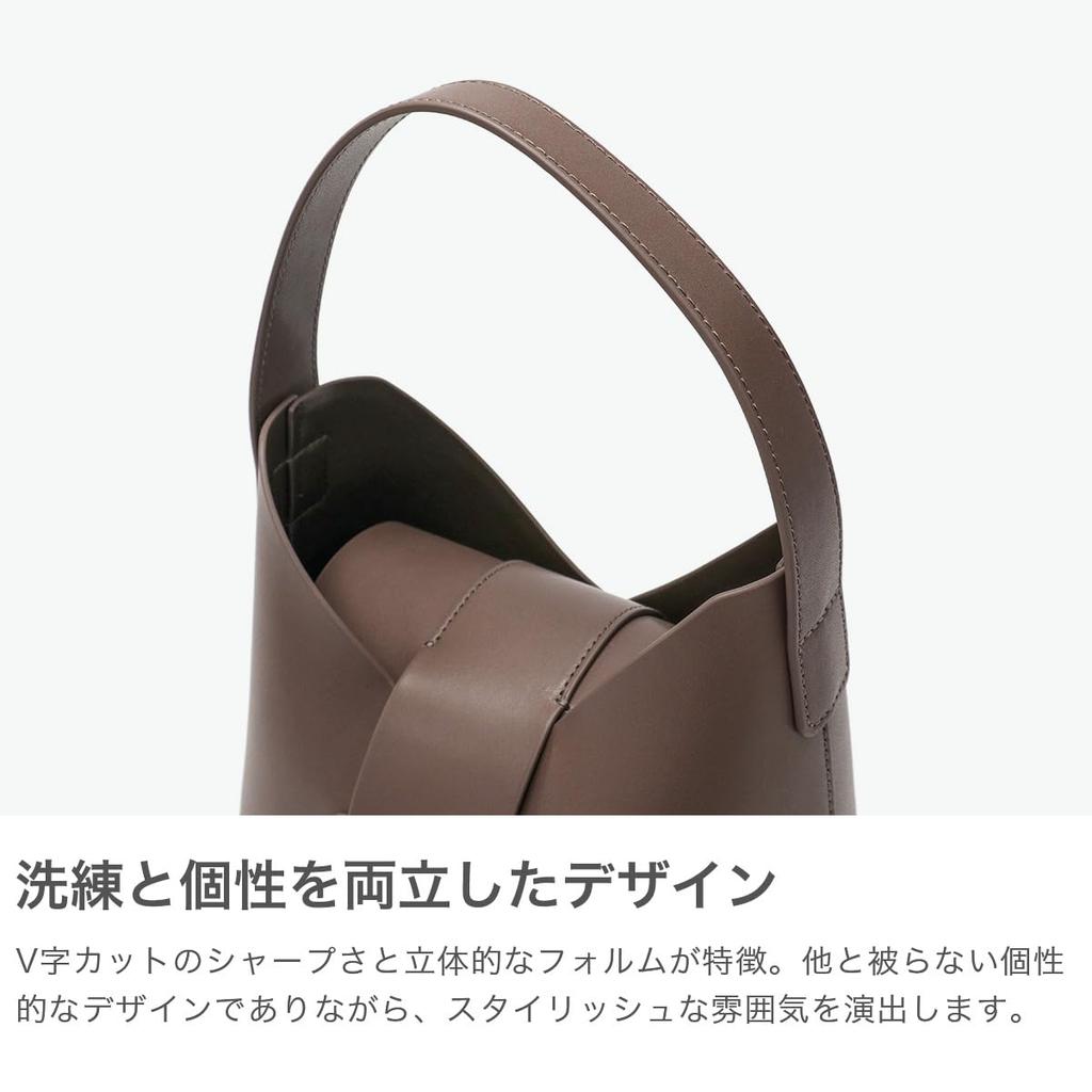 HASHIBAMI Fez One-Handle Bag Ha-1809-909 Ivory