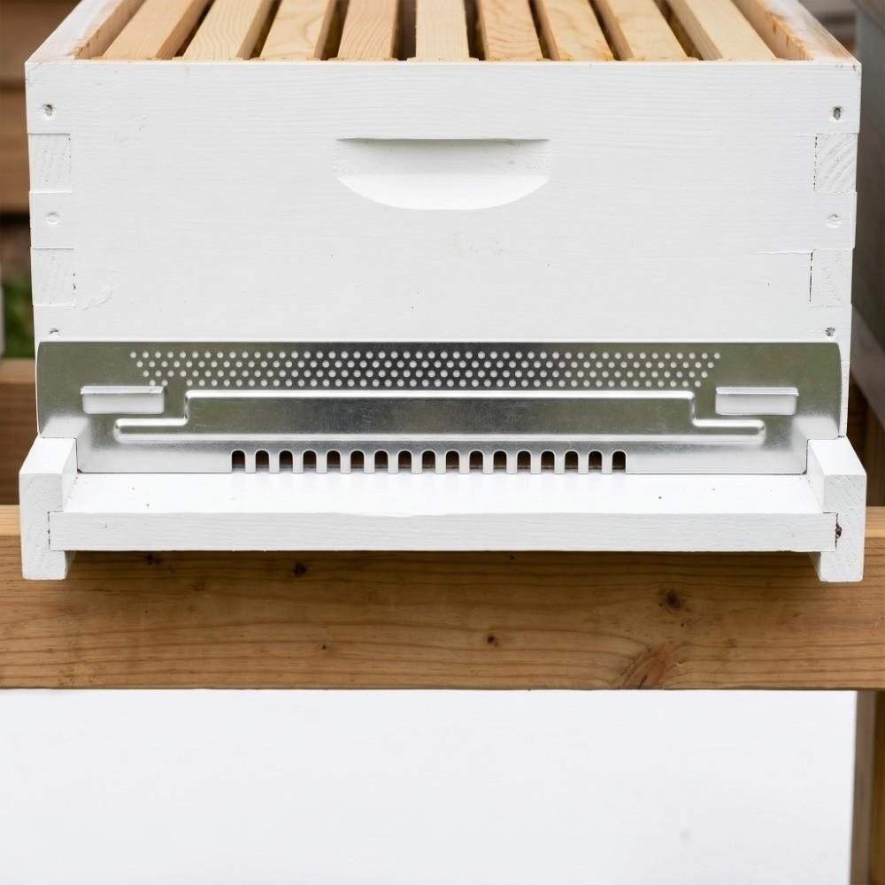 Detachable Beehive Mouse Guard Galvanized Iron Beehive Sliding Gate Entrance Reducer Beekeeping