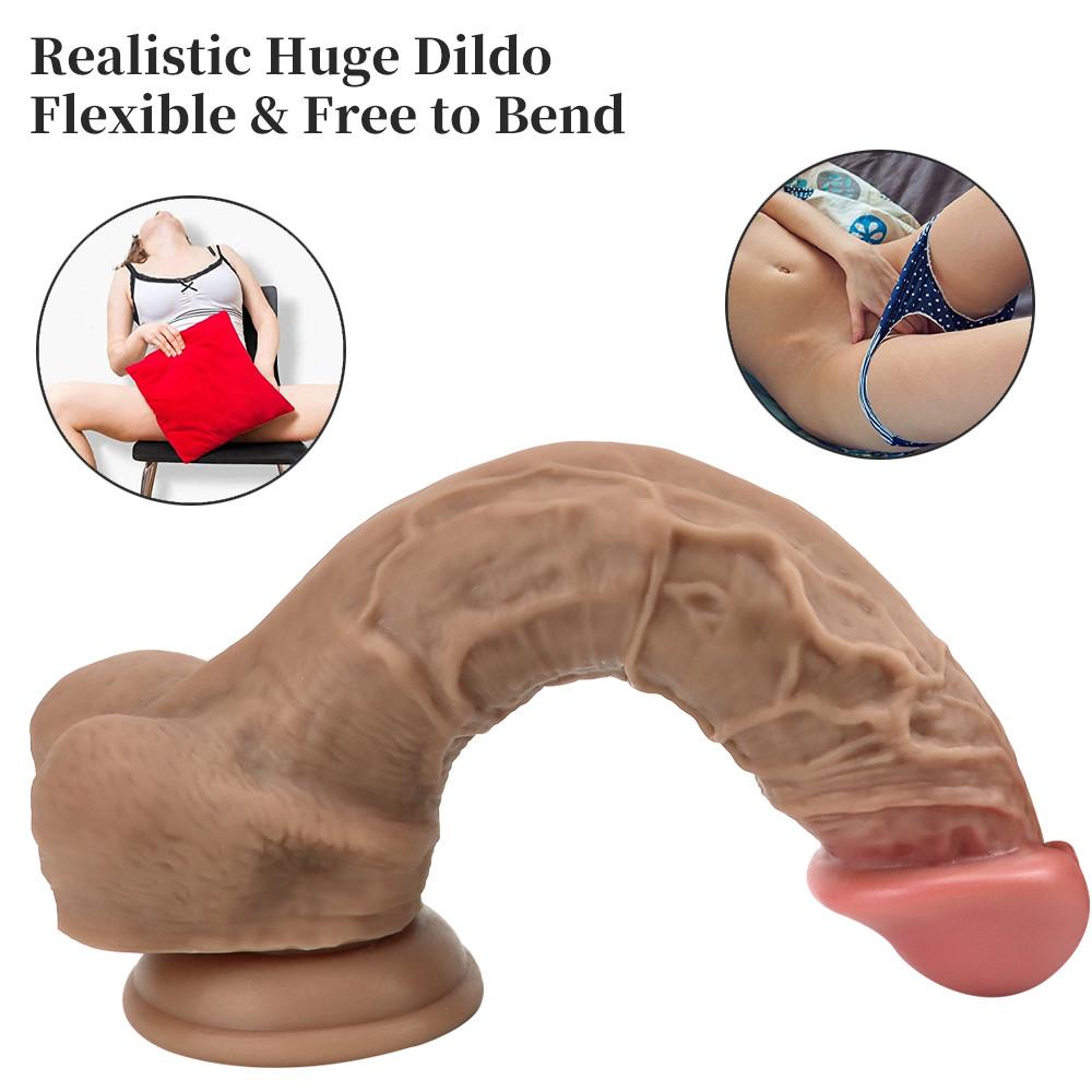 Big Dildo for Women Sex Toys Adult Toy Penis Realistic Dick Woman Erotic Liquid Silicone Sextoy