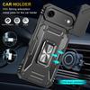 Slide Camera Cover with Phone Case for iPhone 17 Air Magnetic Car Mount Shockproof Rugged Protective Cover