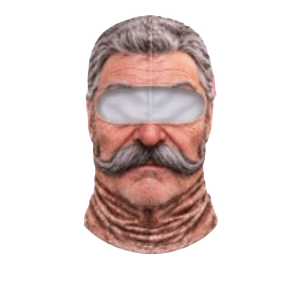 Funny Motorcycle Riding Mask Unisex Size Neck Hood Helmet Liner Funny Prank Mask Halloween