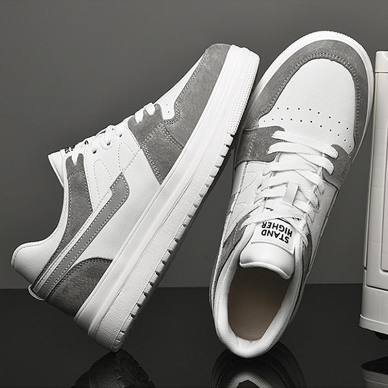 New Men's Inner Heightening Shoes Leather Sports Casual Shoes Invisible Height Increasing Shoes Men Sport Elevator 6CM 8CM 10CM