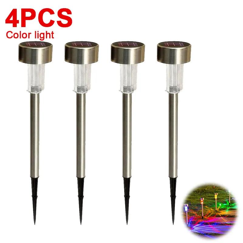 Solar Outdoor Lights Garden Lamp Solar Powered Waterproof Landscape Path Outdoor for Yard Backyard Lawn Patio Decorative