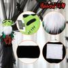 Festival Witches Frogs Design Curtain Holdbacks Easy Installation Halloween Party Supplies Homes Decors For Kids Adults Holiday Celebration