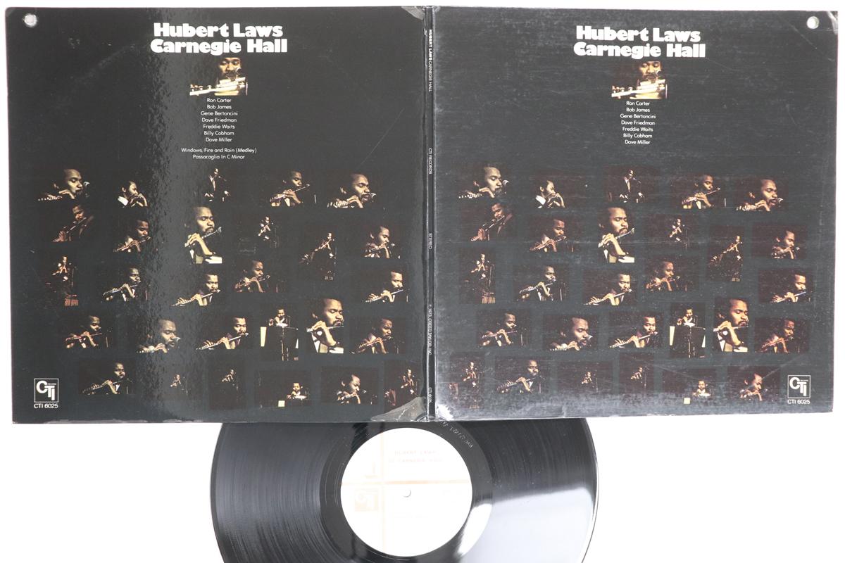 

LP Record HUBERT LAWS Carnegie Hall CTI6025PROMO CTI 1973 US Jazz Used