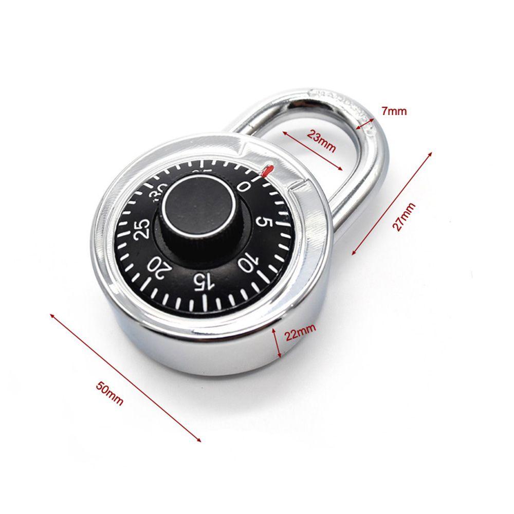 Anti-theft Door Upgrade Wheel Rotary Padlock Cipher Safe Lock Combination Padlock Password Lock