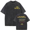 Rock Band Tan Bionica Chano  Graphic T Shirt Men Women Harajuku Streetwear Tshirt  Cotton Oversized Vintage Washed Tshirt