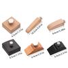 Wood Sanding Block Tool for Leather Belt Wallet Bag Polishing Handmade Leather Grinding Polishing Tool for Leathercraft