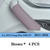 Car Door Handle Cover For BYD Song Plus DMi EV 2020 - 2025 2026 All Inclusive Door Handle Anti dirty Protector Pad Accessories