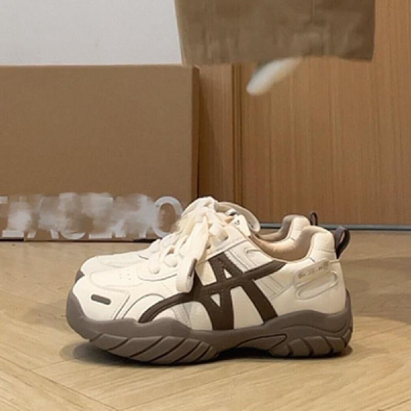 Casual platform women's new autumn versatile sports shoes fashionable little white dad shoes