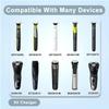 5V Type-C Shaver Adapter Charging Converter for Philips Norelco OneBlade QP2724 QP2834 BT3230 MG7910 MG5910 X3001 X3052 Shaver
