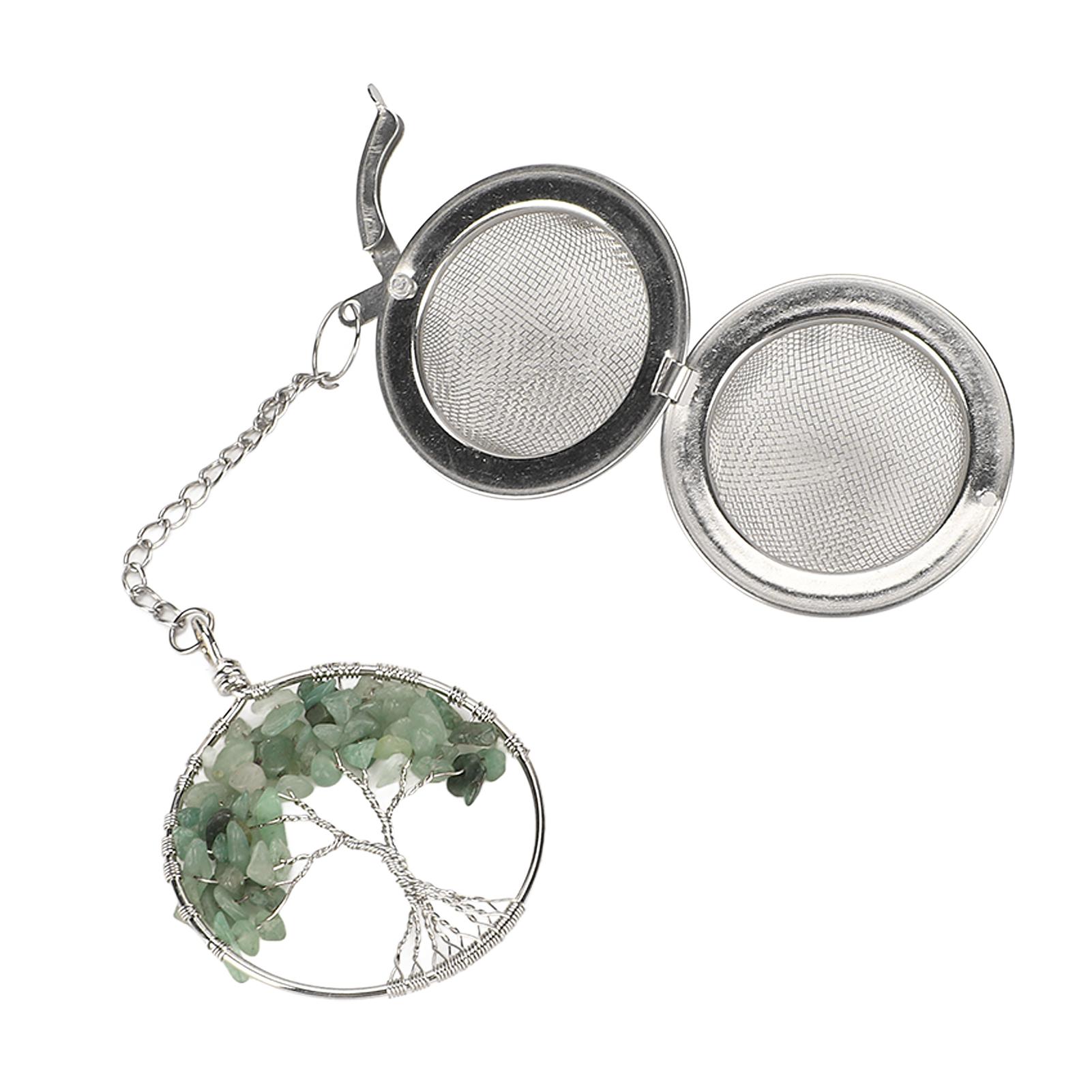 

Чайное ситечко из нефрита из нержавеющей стали для тонкой фильтрации, декоративный заварник для чая для кухни