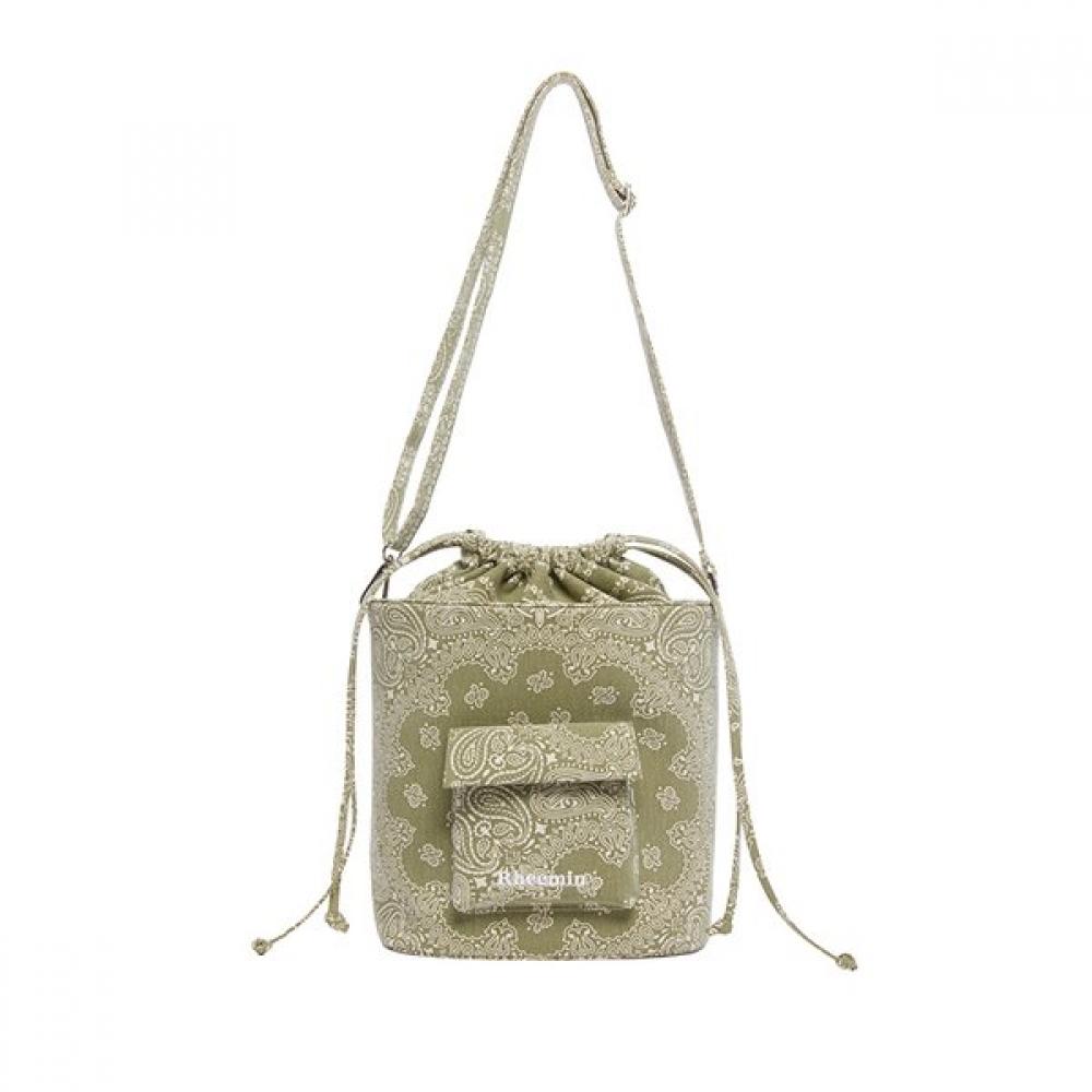 

Rheemin Paisley Bucket Olive Khaki Single option