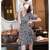 Summer Floral Dress New Year's Small Design First Love Dress Ins Super Fairy Thin Skirt